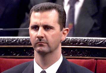 Να τηρήσει την αρχή της ουδετερότητας στη Μ.Ανατολή ζητά ο Ασαντ από τον Μπους