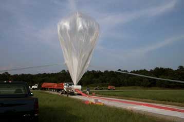 Επιστημονικό αερόστατο πραγματοποιεί αναγκαστική προσγείωση