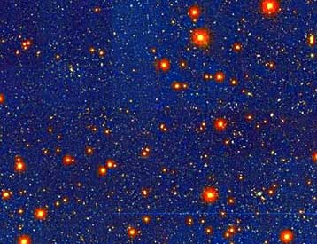 Αστρονόμοι ανακάλυψαν τεράστια συστοιχία γαλαξιών