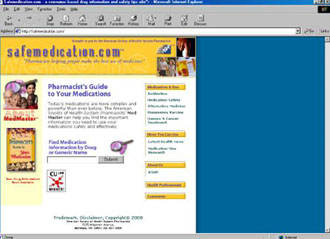 Δικτυακός τόπος για την προστασία των καταναλωτών από την Αμερικανική Φαρμακευτική Ομοσπονδία