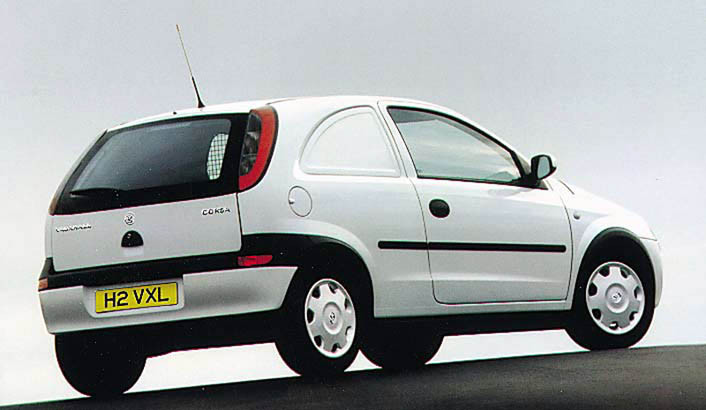 Επαγγελματικό Οpel Corsa van νέας γενιάς