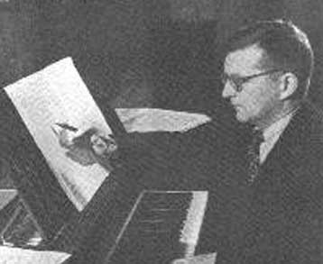 Σοστακόβιτς διευθύνει έργα Σοστακόβιτς