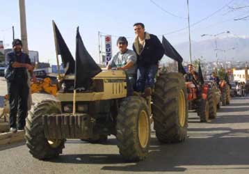 Συλλαλητήριο με τρακτέρ στη Μακεδονία