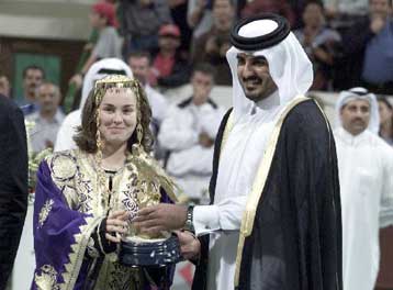 Πήρε την πρωτιά στο όπεν του Κατάρ και 210 εκατ. δραχμές!