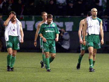 Ηττήθηκε 2-0 από τη Στουρμ Γκρατς