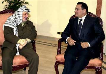 Πρώτη επαφή με Μουμπάρακ μετά την εκλογή Σαρόν