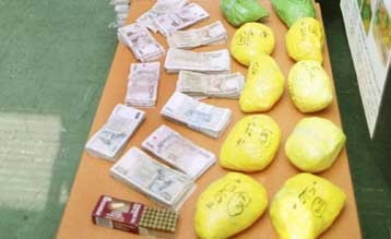 Οι αστυνομικοί κατάσχεσαν ποσότητες ηρωίνης, χασίς και κοκαΐνης