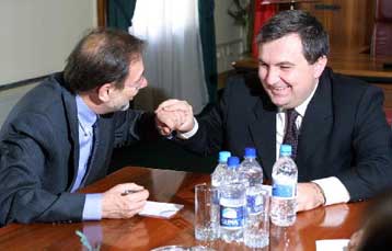 Η κατάσταση στο Κόσοβο και τη νότια Σερβία στο επίκεντρο των συνομιλιών με την αλβανική ηγεσία