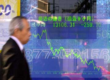 Στο χαμηλότερο επίπεδο των τελευταίων 27 μηνών ο Nikkei την Πέμπτη