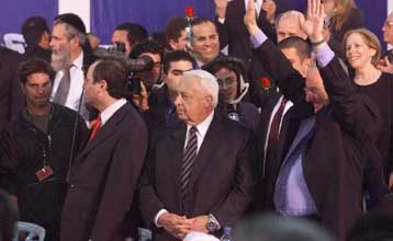 Σαρωτική η νίκη του Σαρόν – Στο 25,3% έφτασε η διαφορά έναντι του Μπαράκ