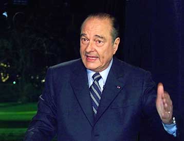 Η διεύρυνση της ΕΕ αποτελεί απάντηση στην παγκοσμιοποίηση, υποστηρίζει ο Σιράκ