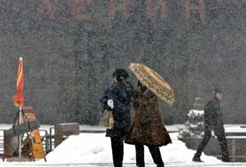Έξι νεκροί από το πολικό ψύχος και τα χιόνια στη ρωσική πρωτεύουσα