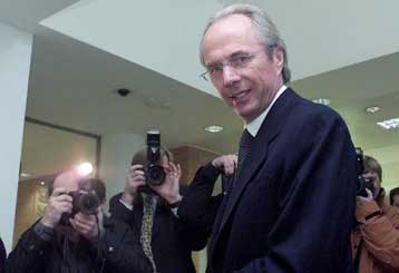 Μακριά από το αλκοόλ θέλει να κρατήσει τους παίκτες της εθνικής Αγγλίας ο Έρικσον