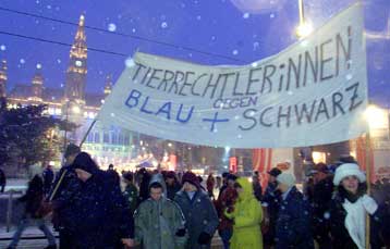 Με διαδήλωση θυμούνται στην Αυστρία την άνοδο της Ακροδεξιάς στην εξουσία