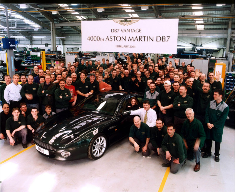 Νέα ρεκόρ παραγωγής για την Aston Martin