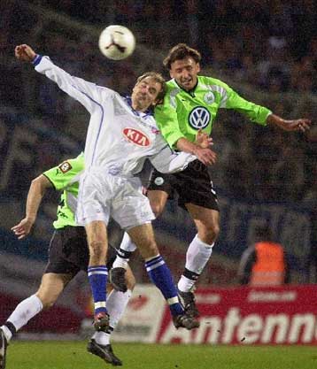 Η Βόλφσμπουργκ 2-1 τη Χάνσα Ροστόκ, που κινδυνεύει