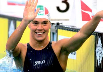 Σταμάτησε από την επίσημη ενεργό δράση η «χρυσή» κολυμβήτρια