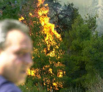 Υπό πλήρη έλεγχο η πυρκαγιά στη Σάμο