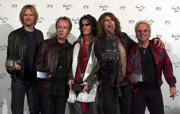 Aerosmith, Μάικλ Τζάκσον στο Rock & Roll Hall of Fame