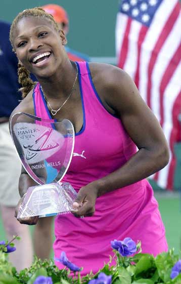 Παρά το «εχθρικό» κλίμα η Σερένα Γουίλιαμς κατέκτησε το Indian Wells