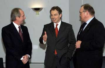 Συνάντηση του νέου προπονητή της Αγγλίας με τον Τόνι Μπλερ