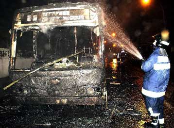 Σαράντα νεκροί από πυρκαγιά λεωφορείου στον ινδικό Νότο