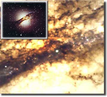 Εντοπίστηκε μαύρη τρύπα στο κέντρο γειτονικού γαλαξία