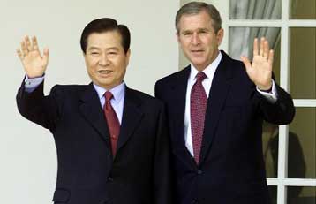 Τη στάση των ΗΠΑ και Σεούλ σχετικά με την NMD εξέτασε με τον Κιμ Ντάε Γιουνγκ