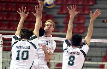 3-0 τον ΠΑΟΚ και πέρασε στα ημιτελικά της Α1 ανδρών βόλεϊ