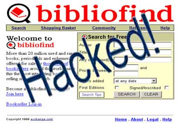 Πέντε μήνες υπέκλεπταν στοιχεία πελατών του Bibliofind