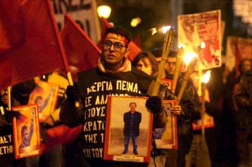 Πορεία διαμαρτυρίας για τους Τούρκους κρατούμενους στα «λευκά κελιά»