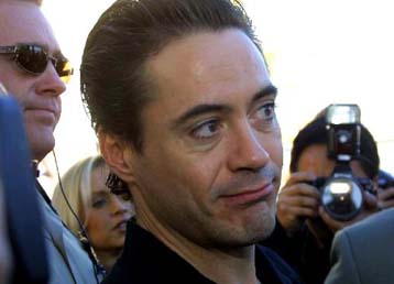 Ο Ρόμπερτ Ντάουνι Τζ. υπό κράτηση σε τμήμα του Λος Αντζελες