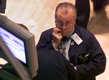 Μεγάλες απώλειες για Nasdaq, μικρή υποχώρηση για Dow Jones τη Δευτέρα