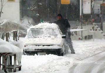 Προβλήματα στις συγκοινωνίες του Νομού Ιωαννίνων από τις χιονοπτώσεις