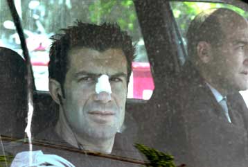 Ο Φίγκο προλαβαίνει και τον αγώνα με τη Σαραγόσα