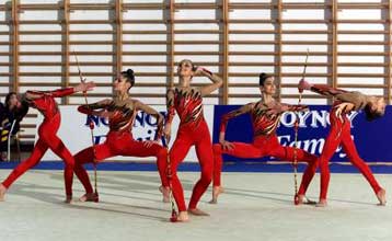 Προηγείται η ελληνική ομάδα του ανσάμπλ στο τουρνουά της Καλαμάτας