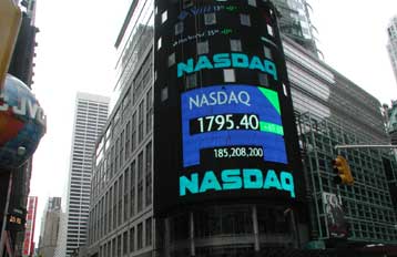 Απώλειες για Nasdaq, κέρδη για Dow Jones τη Δευτέρα