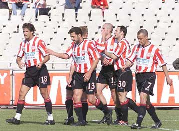 Τρεις βαθμούς μακριά από τον τίτλο ο Ολυμπιακός – Νίκησε με 4-0 την Ξάνθη