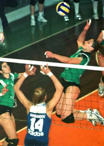 Ο Παναθηναϊκός 3-0 στην Κυψέλη τον Πανελλήνιο στα πλέι οφ της Α1 γυναικών