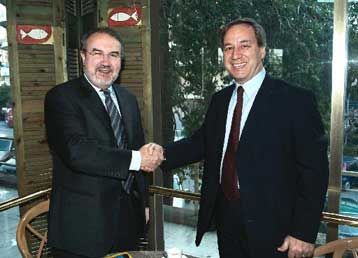 Συνομιλίες Γ.Αλογοσκούφη με τον Ευρωπαίο επίτροπο για την οικονομία της Ελλάδας