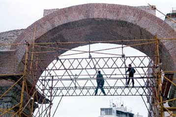 Νέες φθορές υπέστη η Καμάρα Θεσσαλονίκης