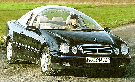 Mercedes-Benz CLK σε… κοινή θέα