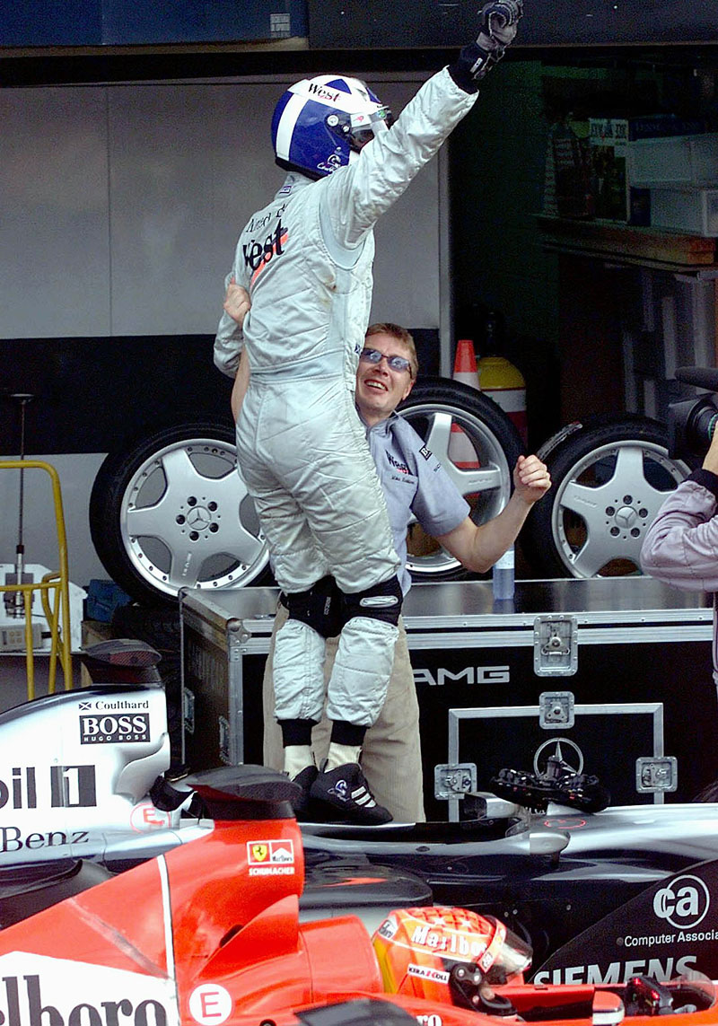 Η ατυχία χτύπησε για δεύτερη φορά την πόρτα του Mika Hakkinen