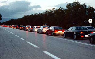 Πίσω στην Αθήνα: Σταδιακή η επιστροφή των εκδρομέων του Πάσχα