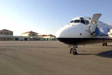 Αποκολλήθηκε τροχός αεροπλάνου της Ολυμπιακής Αεροπλοΐας