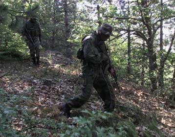 Στο τελευταίο τμήμα της ουδέτερης ζώνης οι γιουγκοσλαβικές δυνάμεις
