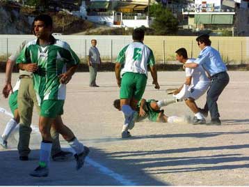 Σοβαρά επεισόδια μετά τη λήξη αγώνα μπαράζ για την άνοδο στην Εθνική Ερασιτεχνική
