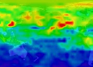 Δημοσιεύτηκαν οι πρώτες δορυφορικές εικόνες της παγκόσμιας ρύπανσης