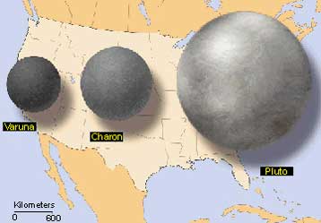 Ανακαλύφθηκε ο μεγαλύτερος αστεροειδής στις παρυφές του ηλιακού συστήματος