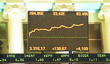 Κατά 3,49% ενισχύθηκε ο γενικός δείκτης την Παρασκευή